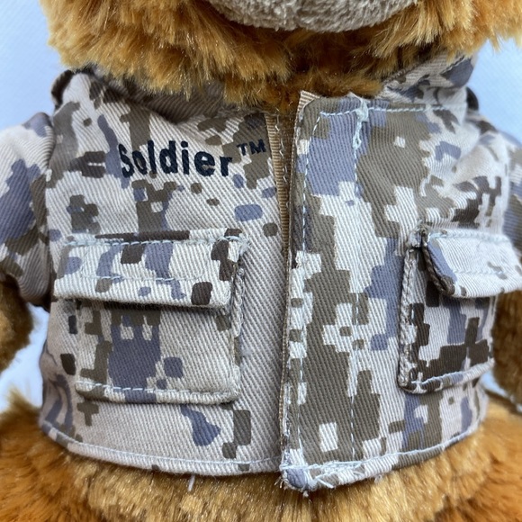 Military Teddy Bear Camouflage Soldier Canada Flag Creature Comfort Plus… - Picture 3 of 13